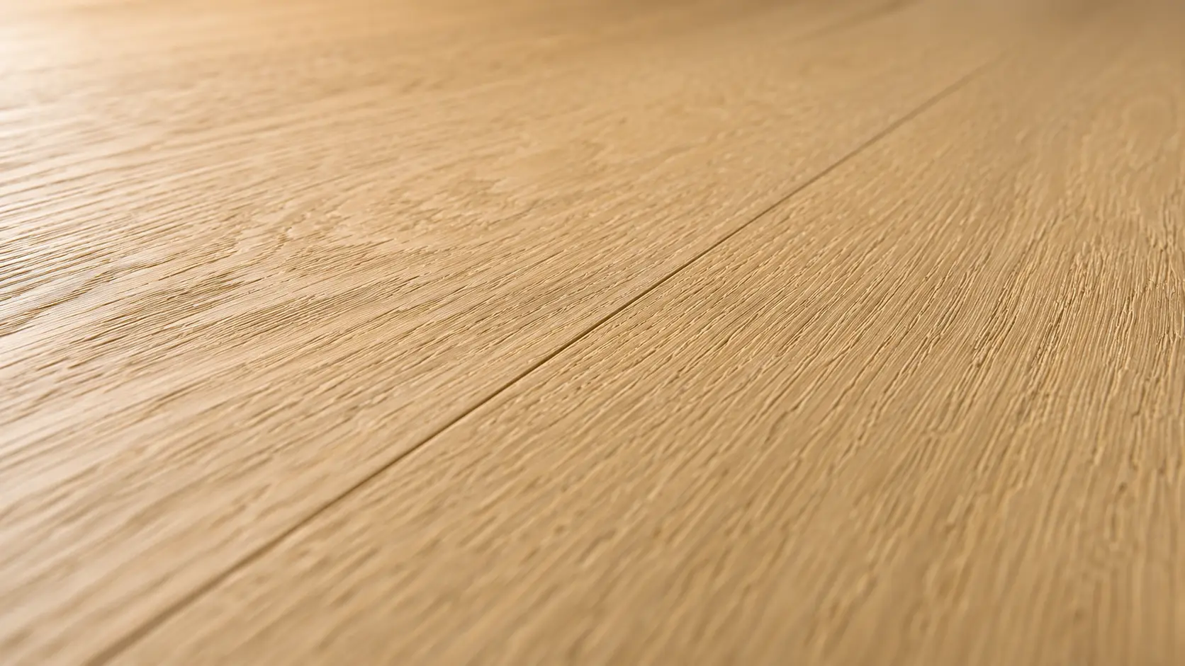 Close-up of White Oak timber flooring grain